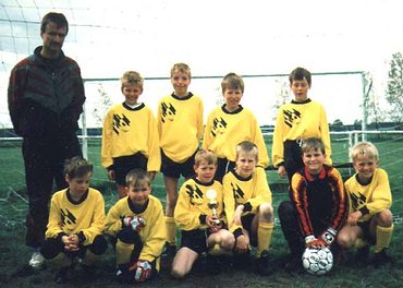Unsere E-Junioren sind Kreismeister 1995 im FBK Spreewald